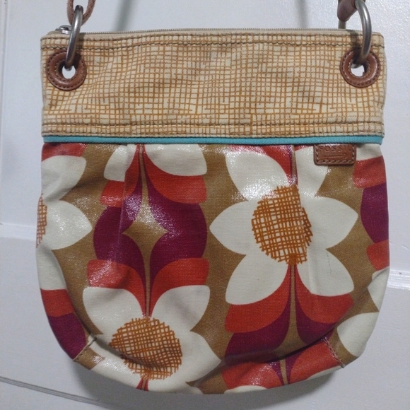 Fossil Key-Per Crossbody Bag Purse - Picture 3 of 12